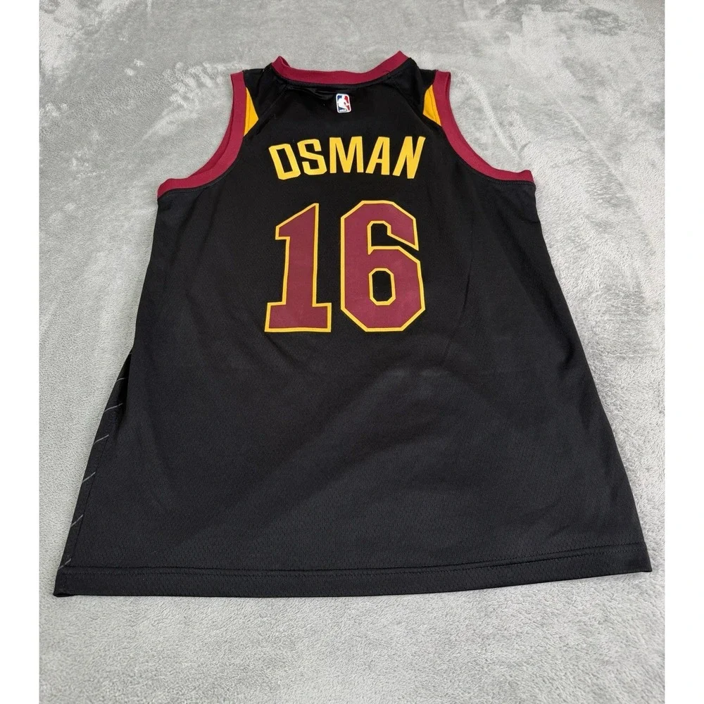 Cleveland Cavaliers Cedi Osman Nike NBA Jersey Men's Size 44 Black